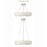 Crystorama Broche 6 Light Chandelier, Matte White