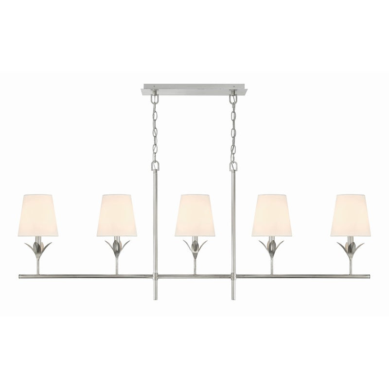 Crystorama Broche 5 Light Chandelier
