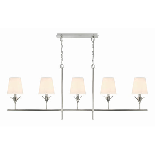 Crystorama Broche 5 Light Chandelier