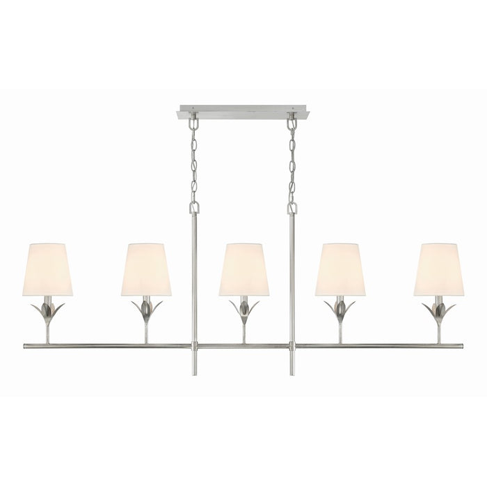 Crystorama Broche 5 Light Chandelier