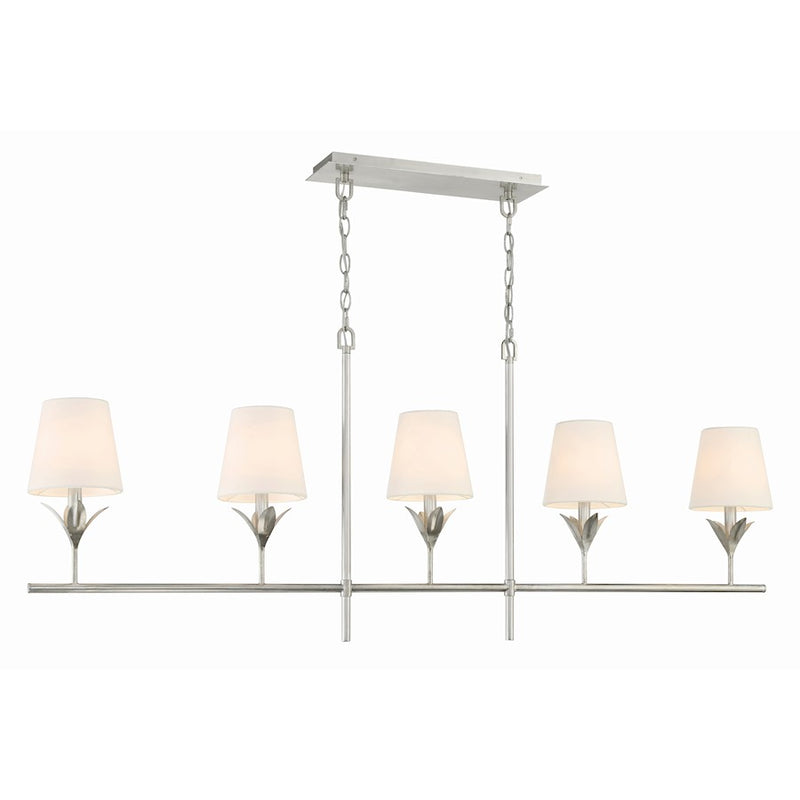 Crystorama Broche 5 Light Chandelier