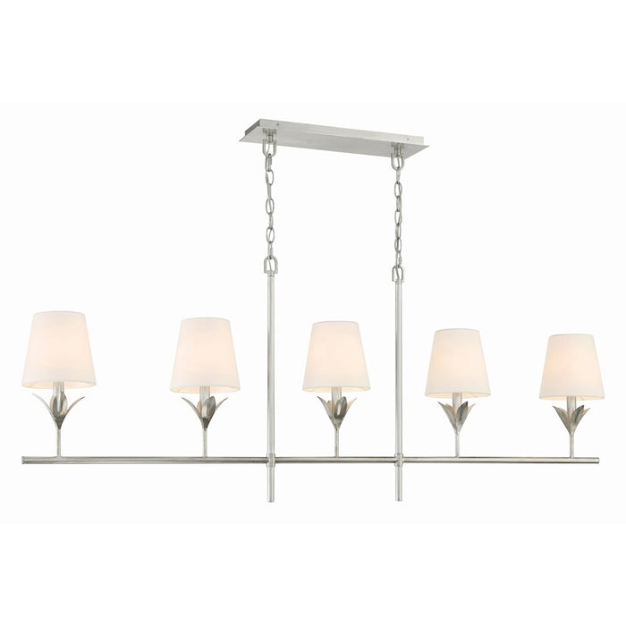 Crystorama Broche 5 Light Chandelier