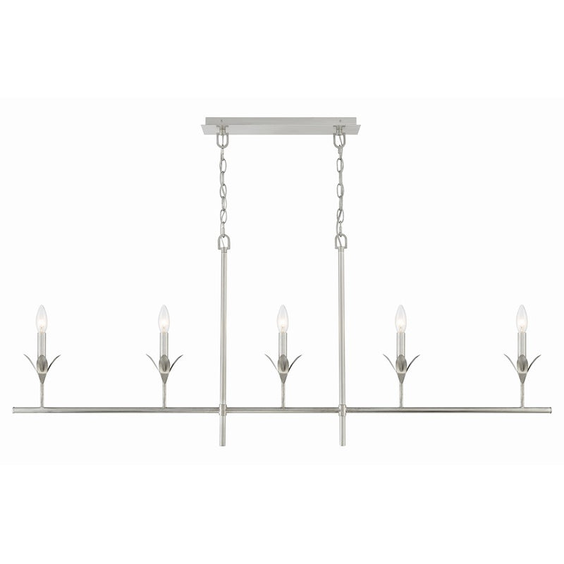 Crystorama Broche 5 Light Chandelier