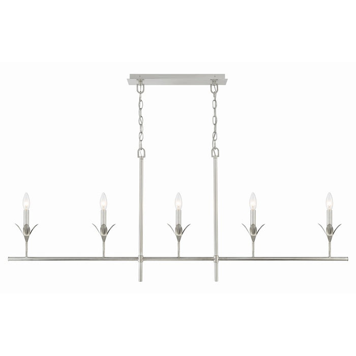 Crystorama Broche 5 Light Chandelier