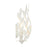 Crystorama Broche 2 Light Sconce, Matte White