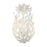 Crystorama Broche 3 Light Semi Flush Mount, Matte White