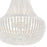 Crystorama Rylee 6 Light Chandelier, Matte White
