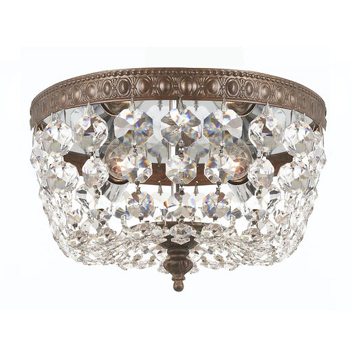 Crystorama Ceiling Mount 2 Light Flush Mount