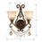 Crystorama Norwalk GT Swarovski Strass Sconce, Bronze