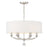 Crystorama Mirage 6 Light Chandelier, Polished Nickel