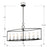 Crystorama Cameron 8 Light Chandelier, English Bronze