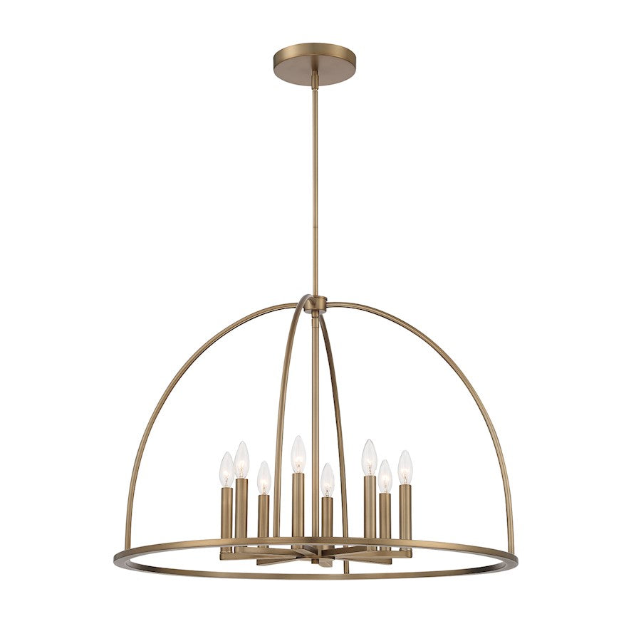Crystorama Abbott 8 Light Chandelier