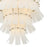 Crystorama Abigail 13 Light Chandelier, White/Brass/Gold
