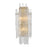 Crystorama Ackerly 3 Light Sconce, Aged Brass - ACK-923-AG