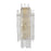 Crystorama Ackerly 3 Light Sconce, Aged Brass