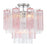 Crystorama Addis 4 Light Semi Flush, Chrome/Spring - ADD-300-CH-SP-CEILING