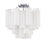 Crystorama Addis 4 Lt Semi Flush
