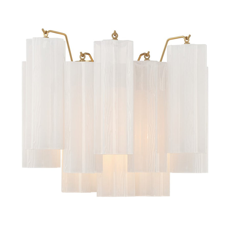 Crystorama Addis 2 Light 14" Wall Mount