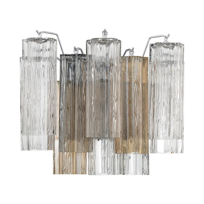 Crystorama Addis 2 Light 14" Wall Mount