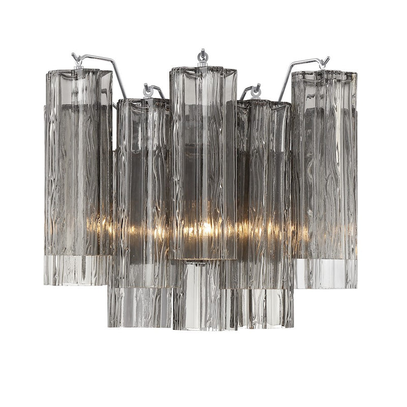 Crystorama Addis 2 Light 7" Wall Mount