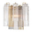 Crystorama Addis 2 Light Sconce, Aged Brass/Tronchi Glass Autumn - ADD-303-AG-AU