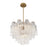 Crystorama Addis Chandelier, Brass