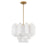 Crystorama Addis Chandelier, Brass