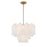 Crystorama Addis Chandelier, Brass