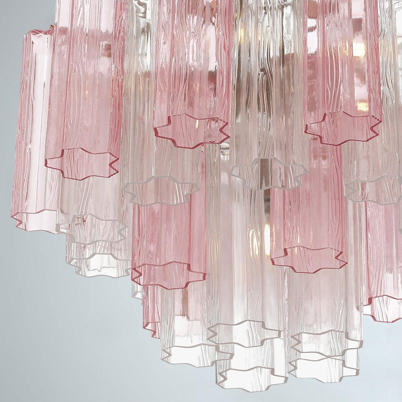 Crystorama Addis 9 Light Chandelier, Brass/Gold/Spring