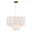 Crystorama Addis Chandelier, Brass