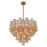 Crystorama Addis Chandelier, Brass