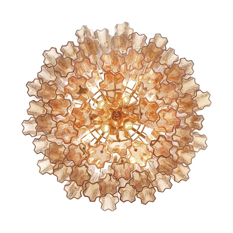 Crystorama Addis Chandelier, Brass