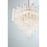 Crystorama Addis Chandelier, Brass