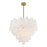 Crystorama Addis Chandelier, Brass