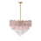 Crystorama Addis 16 Light Chandelier, Brass/Gold/Spring