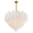 Crystorama Addis Chandelier, Brass