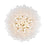 Crystorama Addis Chandelier, Brass