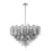 Crystorama Addis Chandelier, Chrome