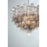 Crystorama Addis Chandelier, Chrome