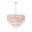 Crystorama Addis 16 Light Chandelier, Chrome/Spring - ADD-316-CH-SP