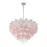 Crystorama Addis 16 Light Chandelier, Chrome/Spring