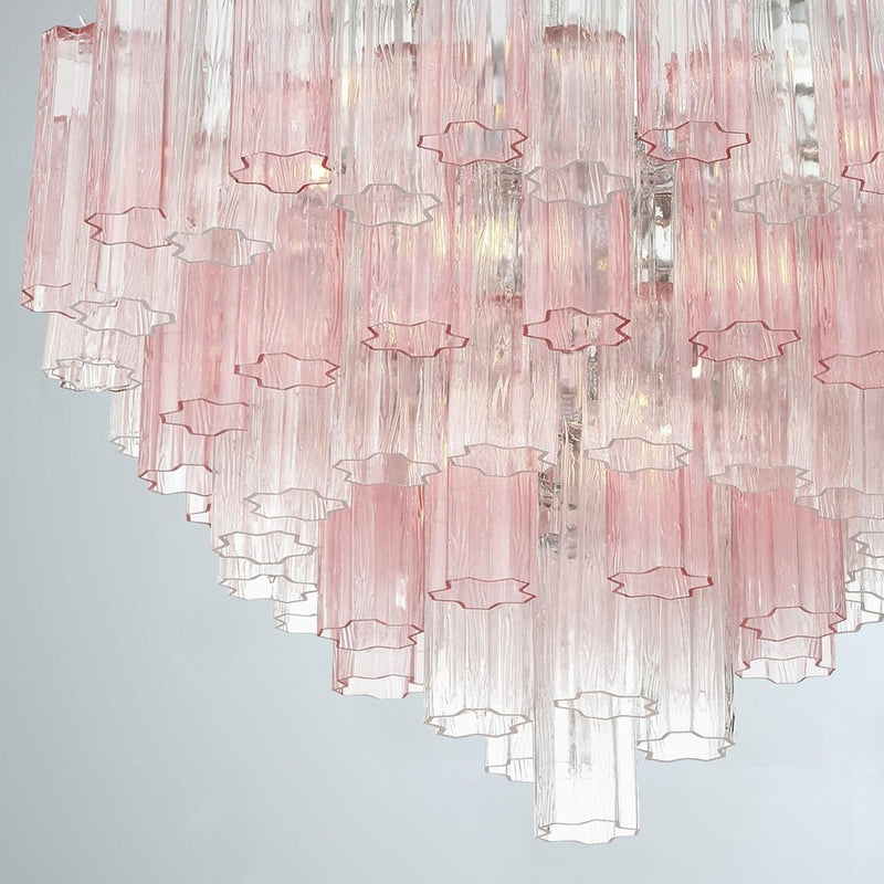 Crystorama Addis 16 Light Chandelier, Chrome/Spring