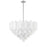 Crystorama Addis Chandelier, Chrome