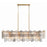 Crystorama Addis 14 Light Chandelier, Aged Brass/Autumn
