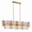 Crystorama Addis 14 Light Chandelier, Aged Brass/Autumn