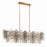 Crystorama Addis 14 Light Chandelier, Aged Brass/Autumn