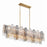 Crystorama Addis 14 Light Chandelier, Aged Brass/Autumn
