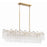 Crystorama Addis 14 Light Chandelier, Aged Brass/Clear
