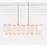 Crystorama Addis 14 Light Chandelier, Aged Brass/White