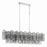 Crystorama Addis 14 Light Chandelier, Polished Chrome/Smoke